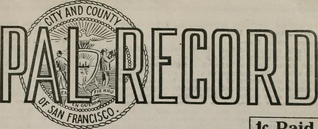 An illustration from Municipal record, 1908, leaf 46