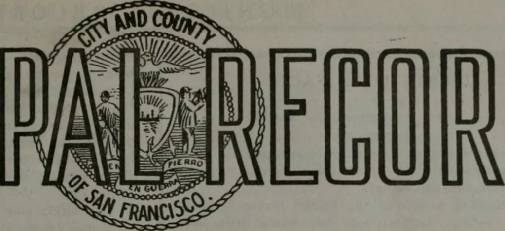 An illustration from Municipal record, 1908, leaf 188
