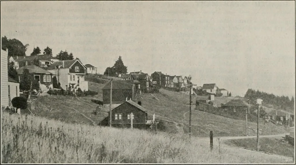 An illustration from Municipal record, 1908, leaf 143