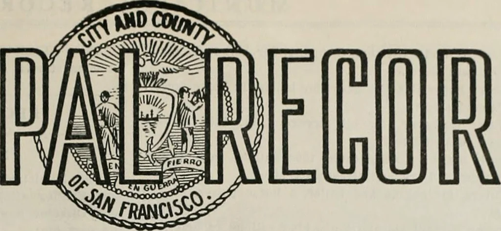 An illustration from Municipal record, 1908, leaf 21