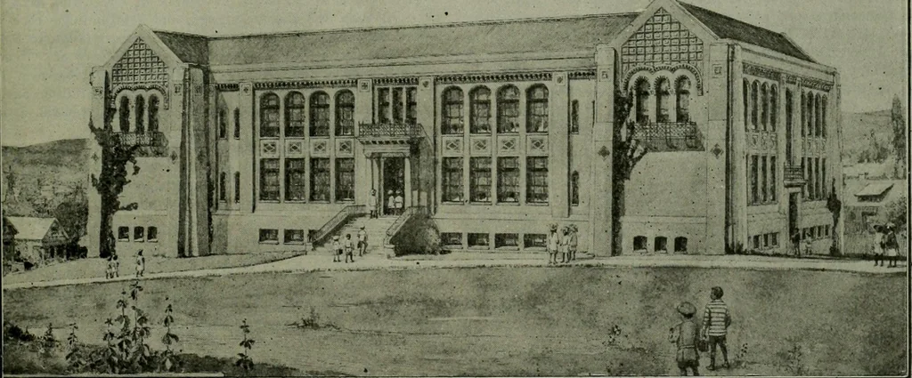 An illustration from Municipal record, 1908, leaf 371