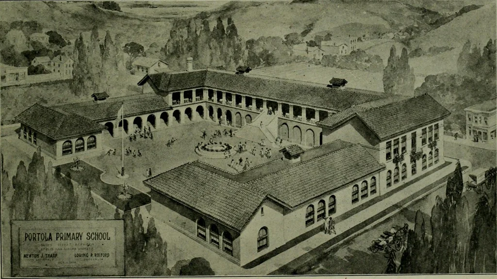 An illustration from Municipal record, 1908, leaf 443