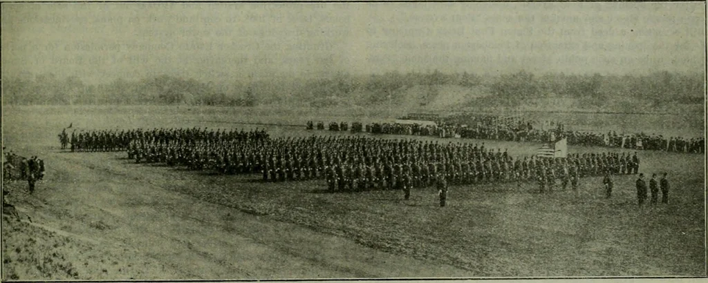 An illustration from Municipal record, 1908, leaf 99