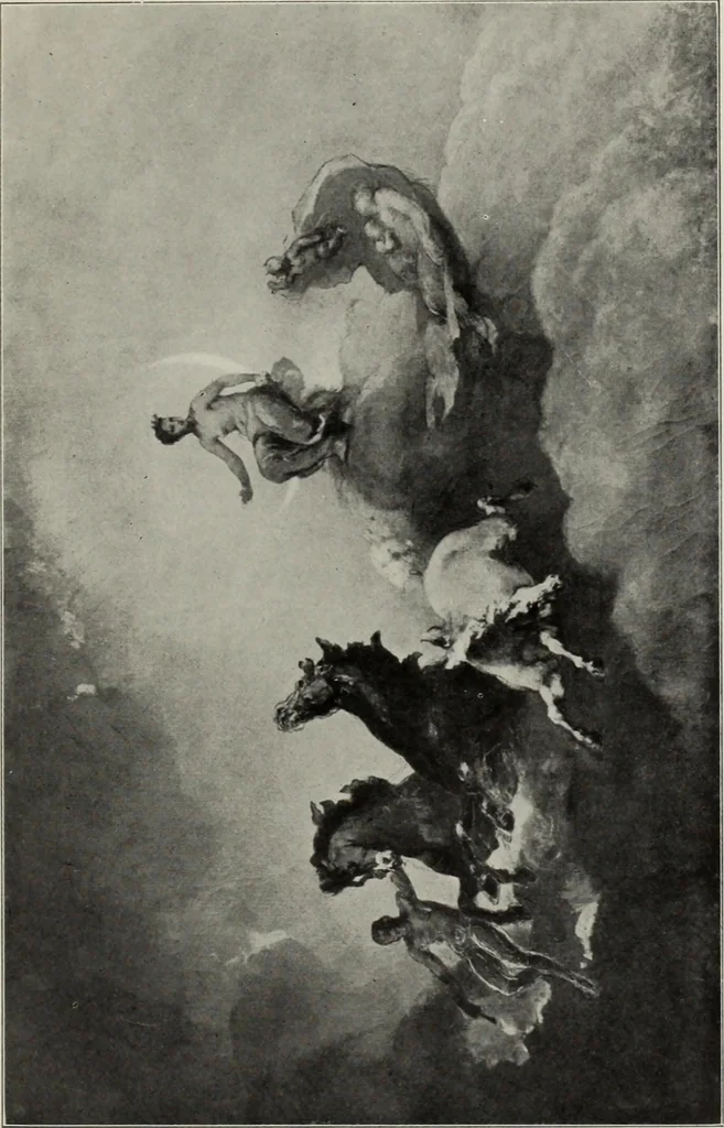 An illustration from Mural painting in America; the Scammon lectures, delivered before the Art institute of Chicago, March, 1912, and since greatly enlarged, by Edwin Howland Blashfield;, 1913, leaf 212