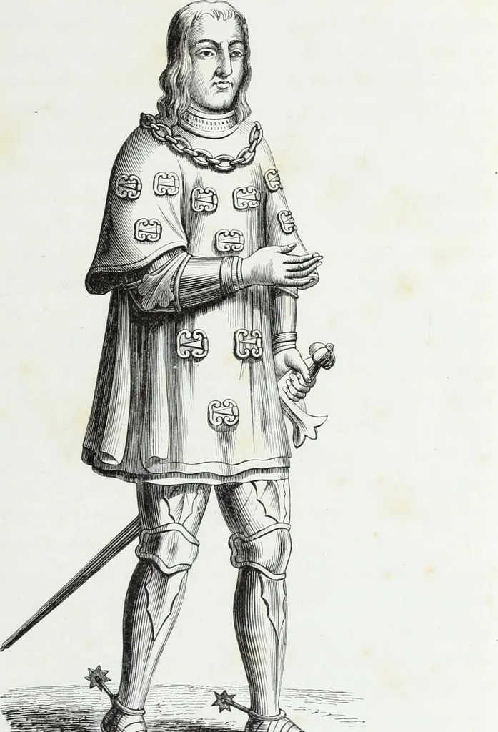 An illustration from Mœurs, usages et costumes au moyen âge : et à l'époque de la renaissance, 1874, leaf 106