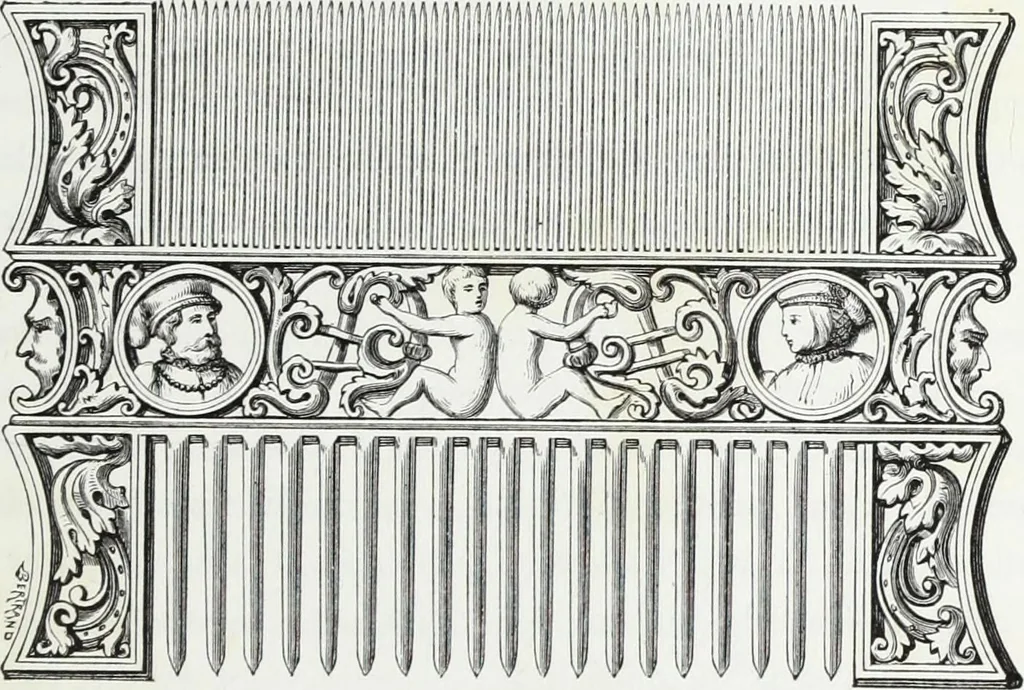 An illustration from Mœurs, usages et costumes au moyen âge : et à l'époque de la renaissance, 1874, leaf 114