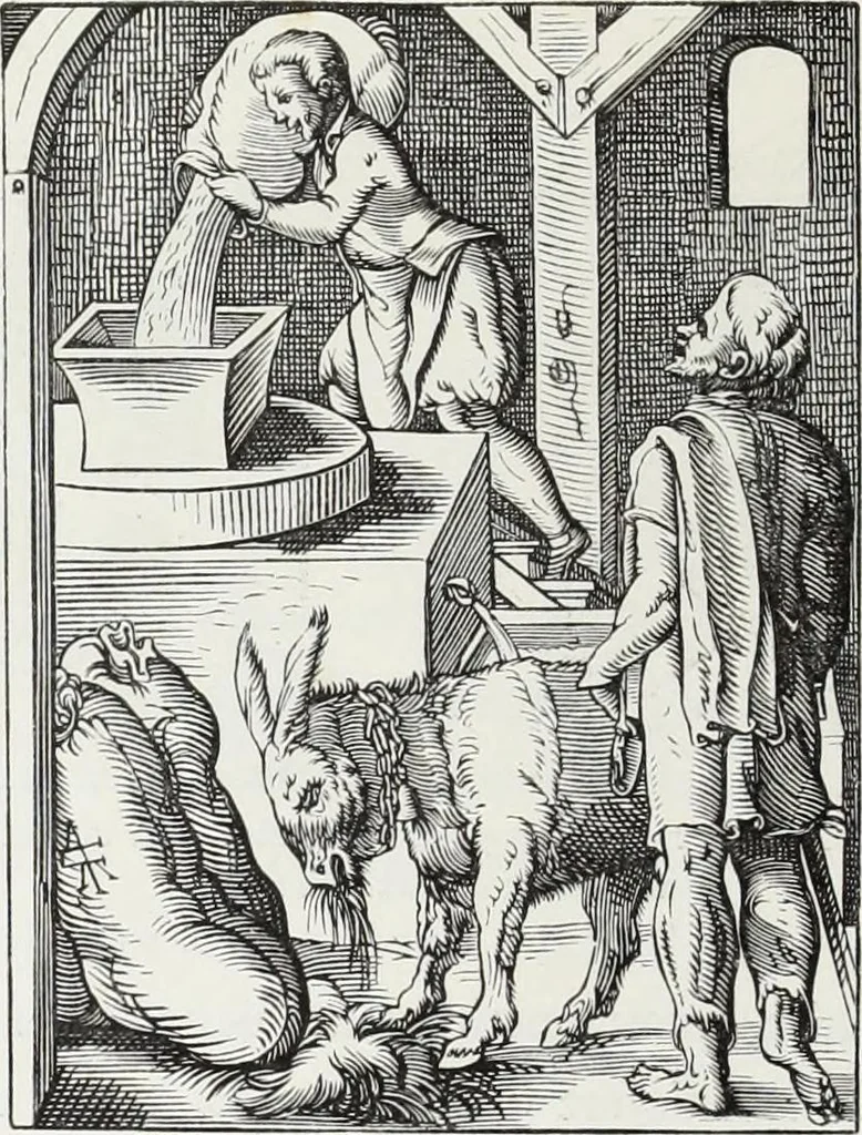 An illustration from Mœurs, usages et costumes au moyen âge : et à l'époque de la renaissance, 1874, leaf 135
