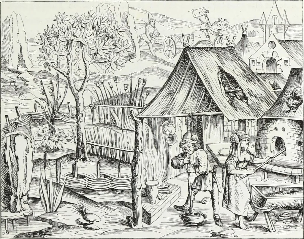 An illustration from Mœurs, usages et costumes au moyen âge : et à l'époque de la renaissance, 1874, leaf 138