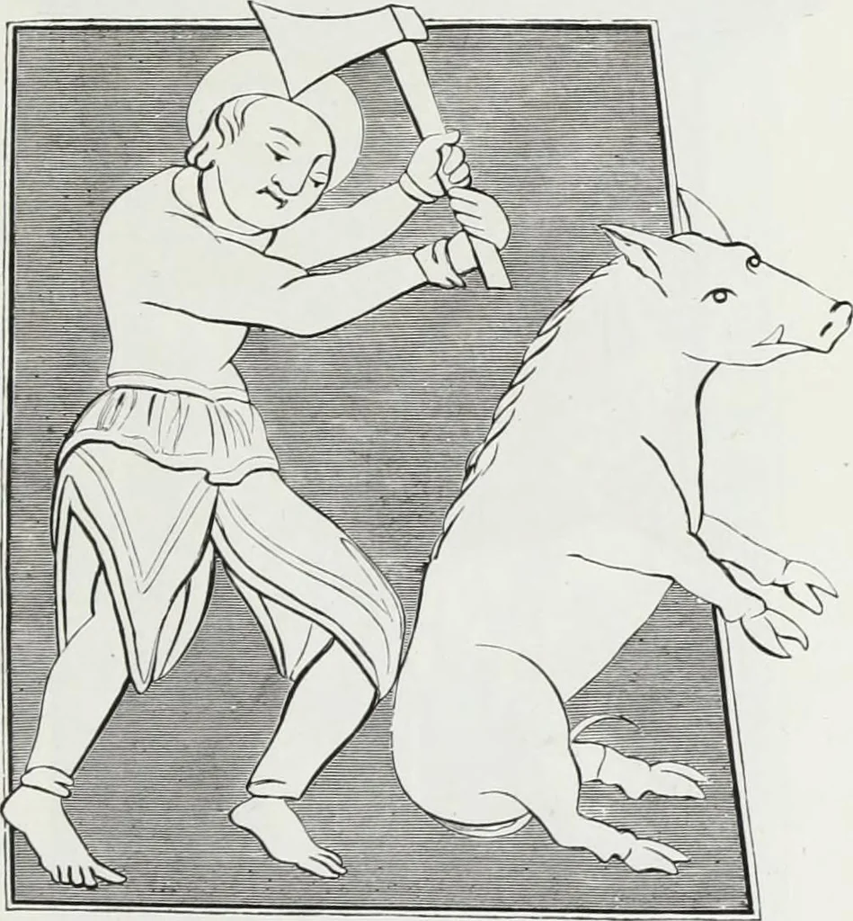 An illustration from Mœurs, usages et costumes au moyen âge : et à l'époque de la renaissance, 1874, leaf 150