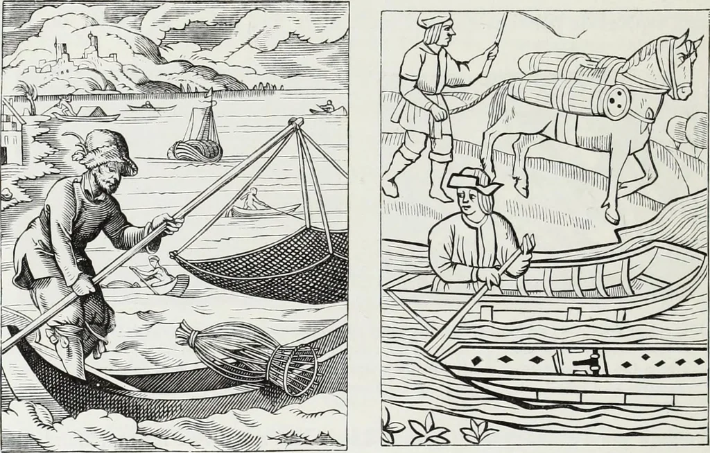An illustration from Mœurs, usages et costumes au moyen âge : et à l'époque de la renaissance, 1874, leaf 175