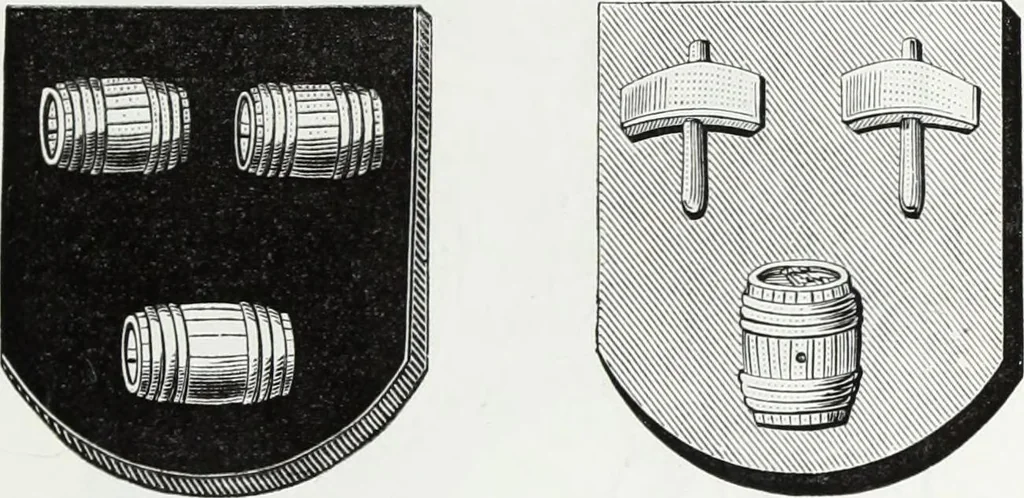 An illustration from Mœurs, usages et costumes au moyen âge : et à l'époque de la renaissance, 1874, leaf 186