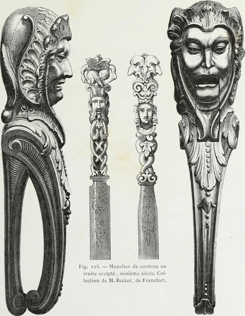 An illustration from Mœurs, usages et costumes au moyen âge : et à l'époque de la renaissance, 1874, leaf 210
