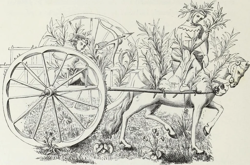 An illustration from Mœurs, usages et costumes au moyen âge : et à l'époque de la renaissance, 1874, leaf 221