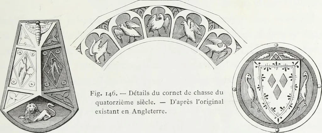 An illustration from Mœurs, usages et costumes au moyen âge : et à l'époque de la renaissance, 1874, leaf 236