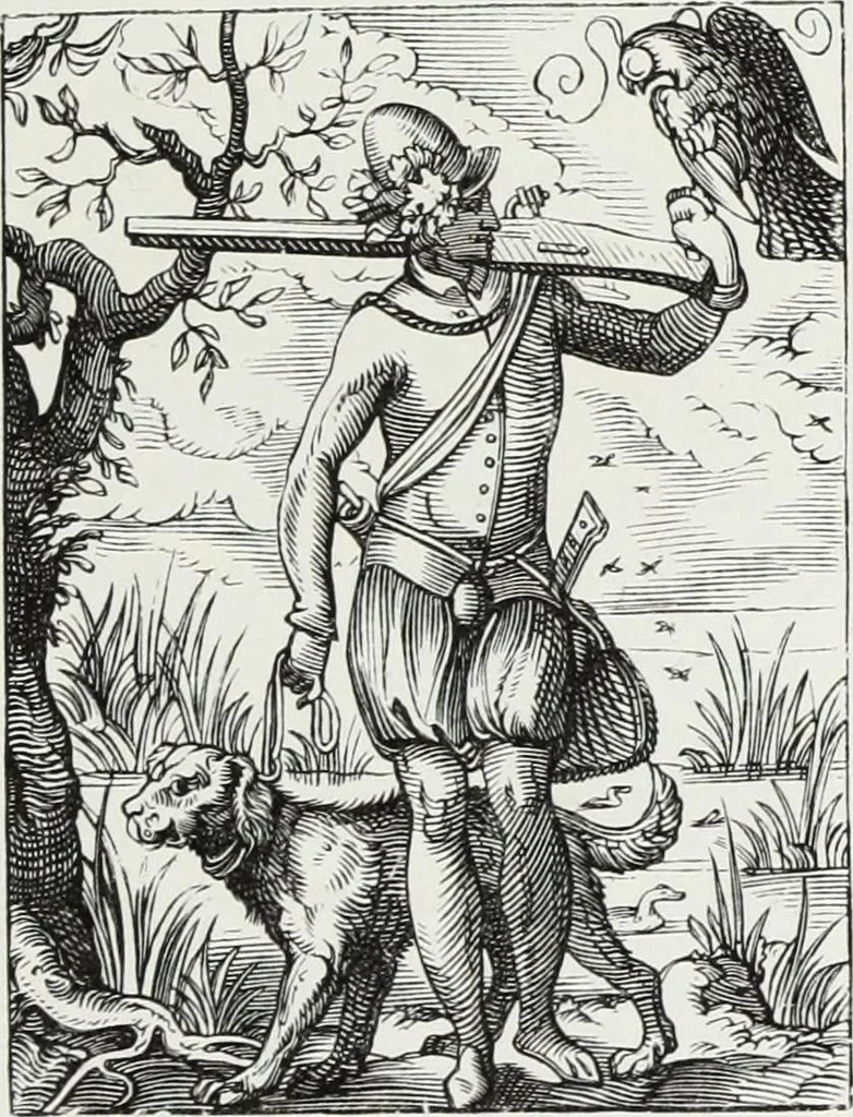 An illustration from Mœurs, usages et costumes au moyen âge : et à l'époque de la renaissance, 1874, leaf 250