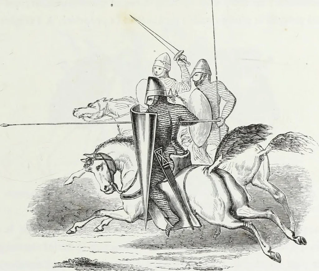 An illustration from Mœurs, usages et costumes au moyen âge : et à l'époque de la renaissance, 1874, leaf 26