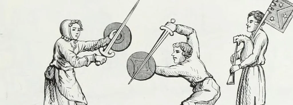 An illustration from Mœurs, usages et costumes au moyen âge : et à l'époque de la renaissance, 1874, leaf 268