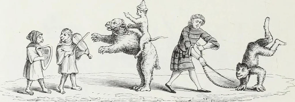 An illustration from Mœurs, usages et costumes au moyen âge : et à l'époque de la renaissance, 1874, leaf 269