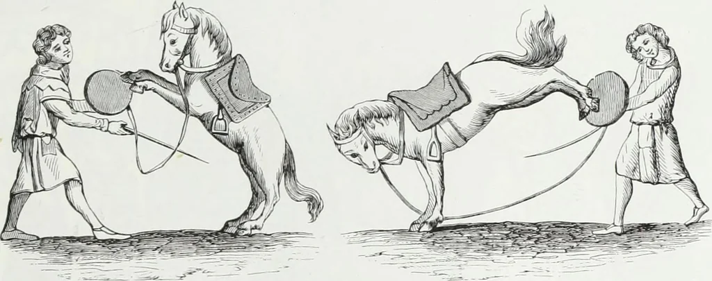 An illustration from Mœurs, usages et costumes au moyen âge : et à l'époque de la renaissance, 1874, leaf 270