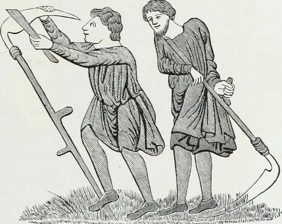 An illustration from Mœurs, usages et costumes au moyen âge : et à l'époque de la renaissance, 1874, leaf 28