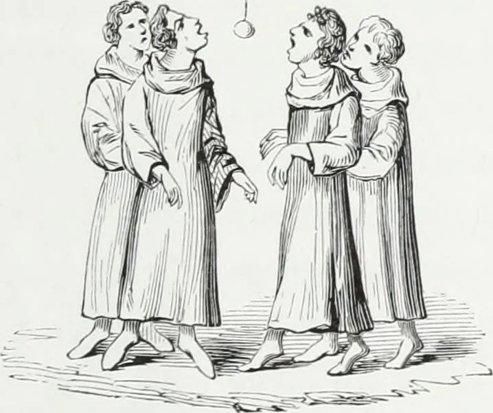An illustration from Mœurs, usages et costumes au moyen âge : et à l'époque de la renaissance, 1874, leaf 300