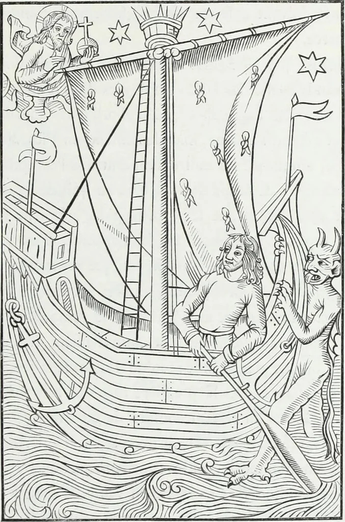 An illustration from Mœurs, usages et costumes au moyen âge : et à l'époque de la renaissance, 1874, leaf 310