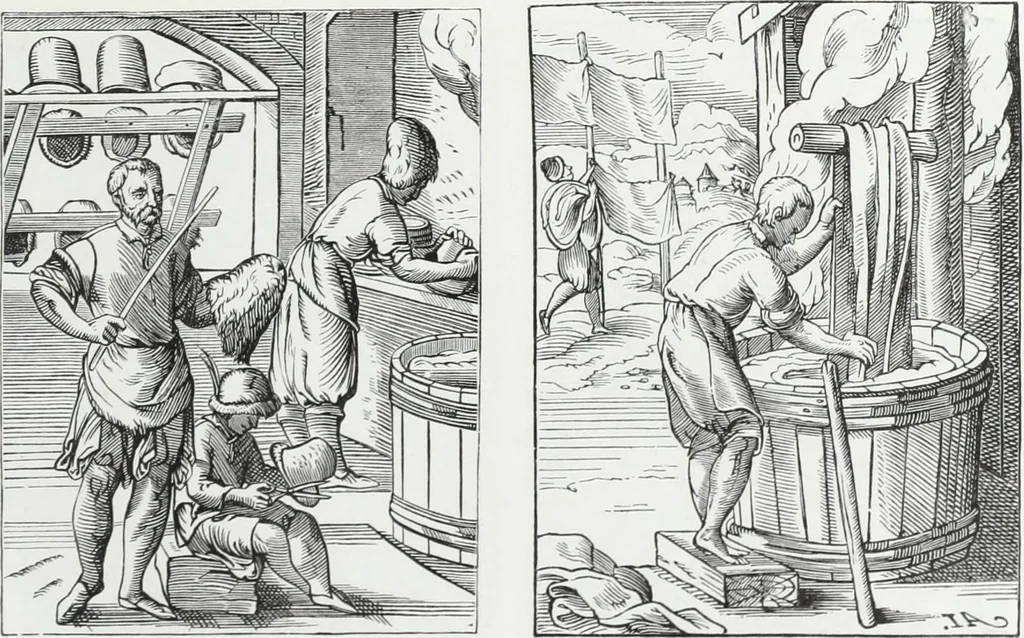 An illustration from Mœurs, usages et costumes au moyen âge : et à l'époque de la renaissance, 1874, leaf 334