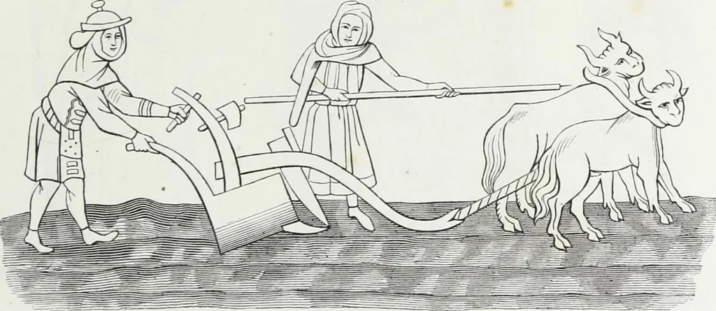 An illustration from Mœurs, usages et costumes au moyen âge : et à l'époque de la renaissance, 1874, leaf 34