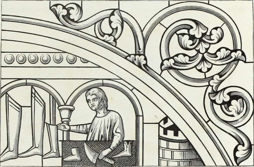 An illustration from Mœurs, usages et costumes au moyen âge : et à l'époque de la renaissance, 1874, leaf 350