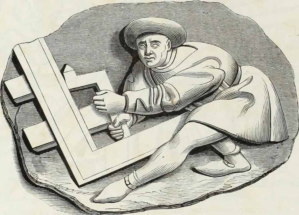 An illustration from Mœurs, usages et costumes au moyen âge : et à l'époque de la renaissance, 1874, leaf 351