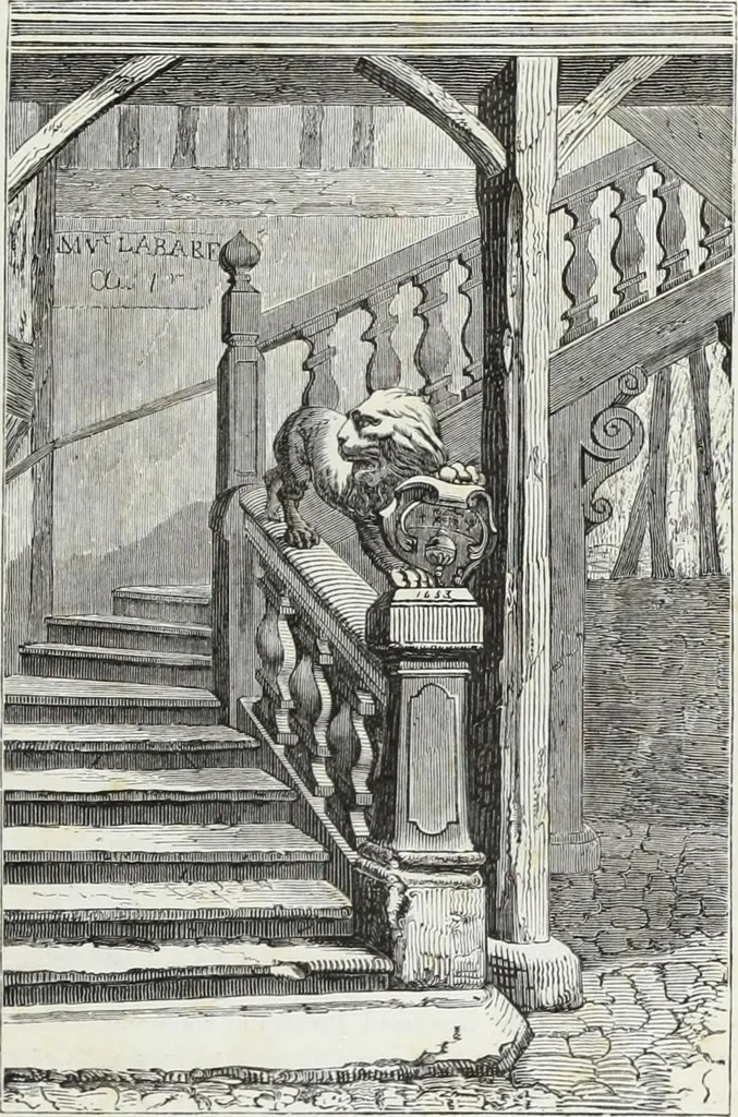 An illustration from Mœurs, usages et costumes au moyen âge : et à l'époque de la renaissance, 1874, leaf 352