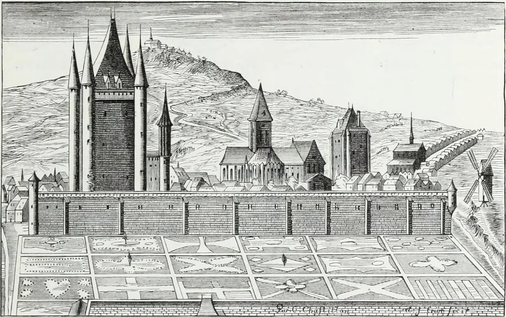 An illustration from Mœurs, usages et costumes au moyen âge : et à l'époque de la renaissance, 1874, leaf 372
