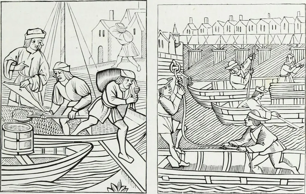 An illustration from Mœurs, usages et costumes au moyen âge : et à l'époque de la renaissance, 1874, leaf 382