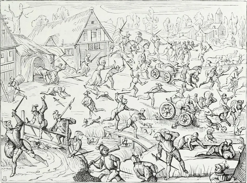 An illustration from Mœurs, usages et costumes au moyen âge : et à l'époque de la renaissance, 1874, leaf 398