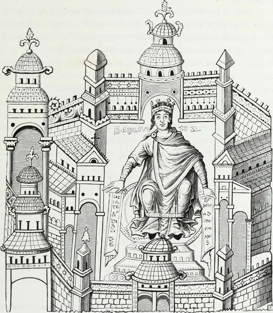 An illustration from Mœurs, usages et costumes au moyen âge : et à l'époque de la renaissance, 1874, leaf 410