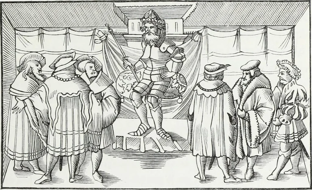 An illustration from Mœurs, usages et costumes au moyen âge : et à l'époque de la renaissance, 1874, leaf 432