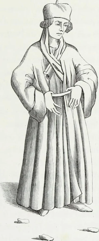 An illustration from Mœurs, usages et costumes au moyen âge : et à l'époque de la renaissance, 1874, leaf 436