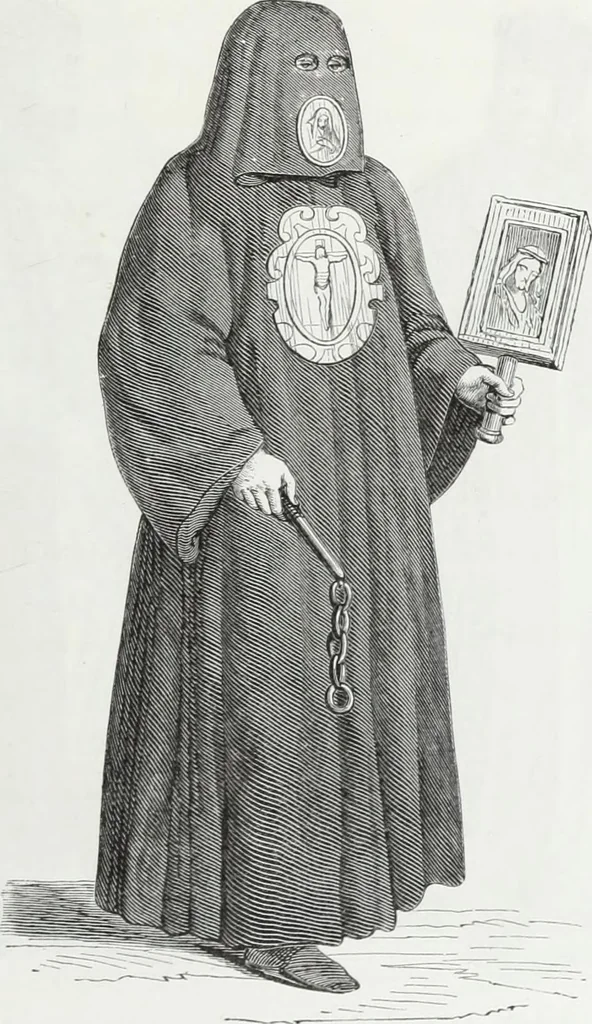 An illustration from Mœurs, usages et costumes au moyen âge : et à l'époque de la renaissance, 1874, leaf 466