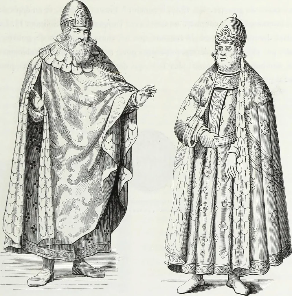 An illustration from Mœurs, usages et costumes au moyen âge : et à l'époque de la renaissance, 1874, leaf 468