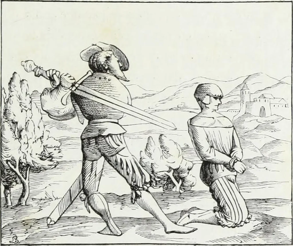 An illustration from Mœurs, usages et costumes au moyen âge : et à l'époque de la renaissance, 1874, leaf 486