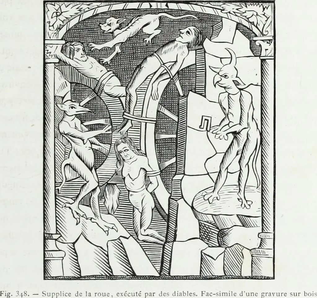An illustration from Mœurs, usages et costumes au moyen âge : et à l'époque de la renaissance, 1874, leaf 490