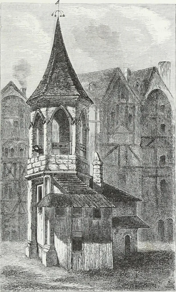 An illustration from Mœurs, usages et costumes au moyen âge : et à l'époque de la renaissance, 1874, leaf 494