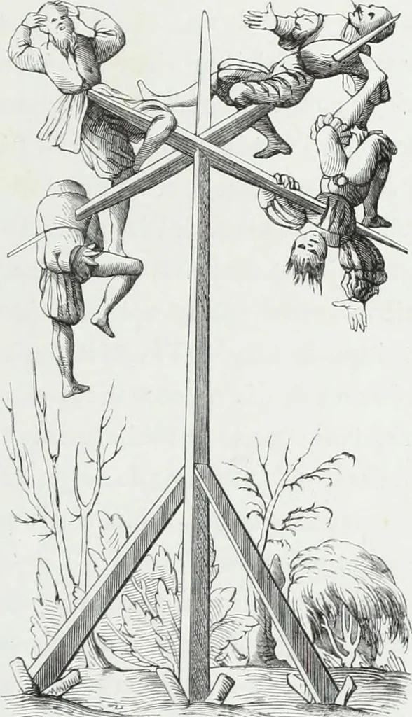 An illustration from Mœurs, usages et costumes au moyen âge : et à l'époque de la renaissance, 1874, leaf 496