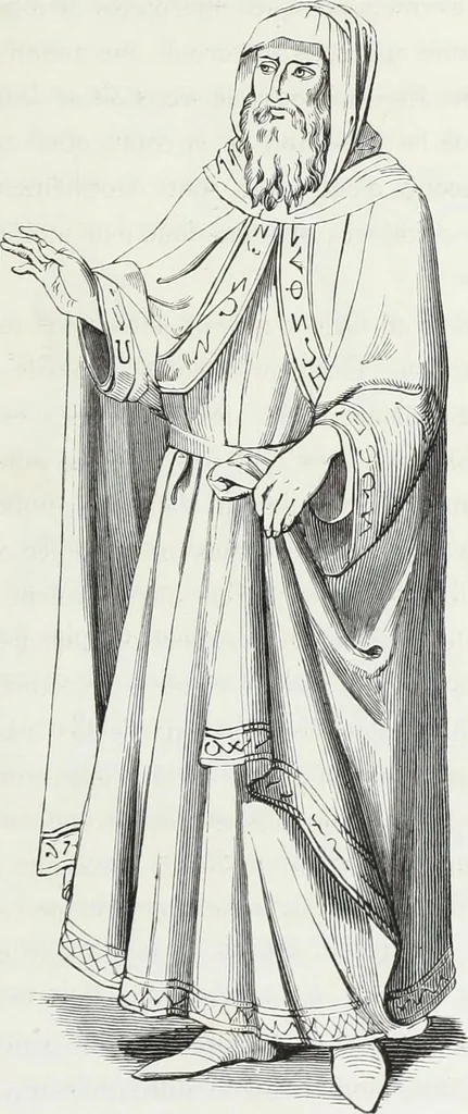 An illustration from Mœurs, usages et costumes au moyen âge : et à l'époque de la renaissance, 1874, leaf 520