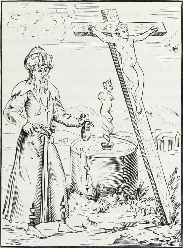An illustration from Mœurs, usages et costumes au moyen âge : et à l'époque de la renaissance, 1874, leaf 522