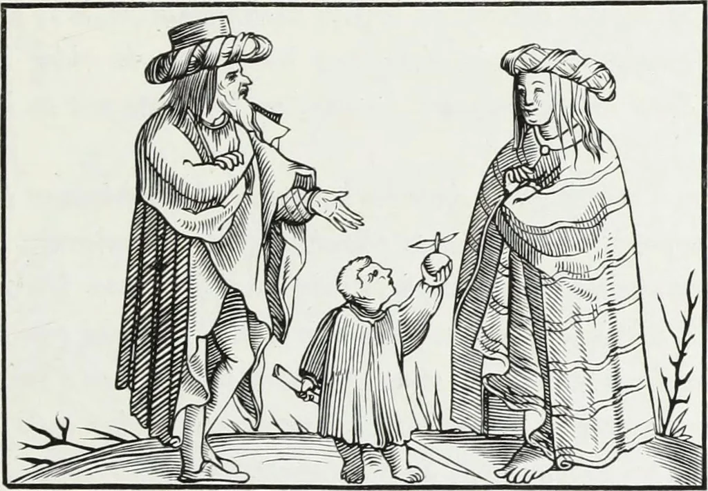An illustration from Mœurs, usages et costumes au moyen âge : et à l'époque de la renaissance, 1874, leaf 534