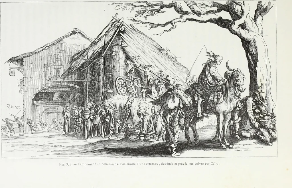 An illustration from Mœurs, usages et costumes au moyen âge : et à l'époque de la renaissance, 1874, leaf 536