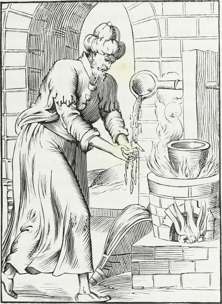 An illustration from Mœurs, usages et costumes au moyen âge : et à l'époque de la renaissance, 1874, leaf 540