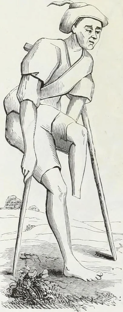 An illustration from Mœurs, usages et costumes au moyen âge : et à l'époque de la renaissance, 1874, leaf 545