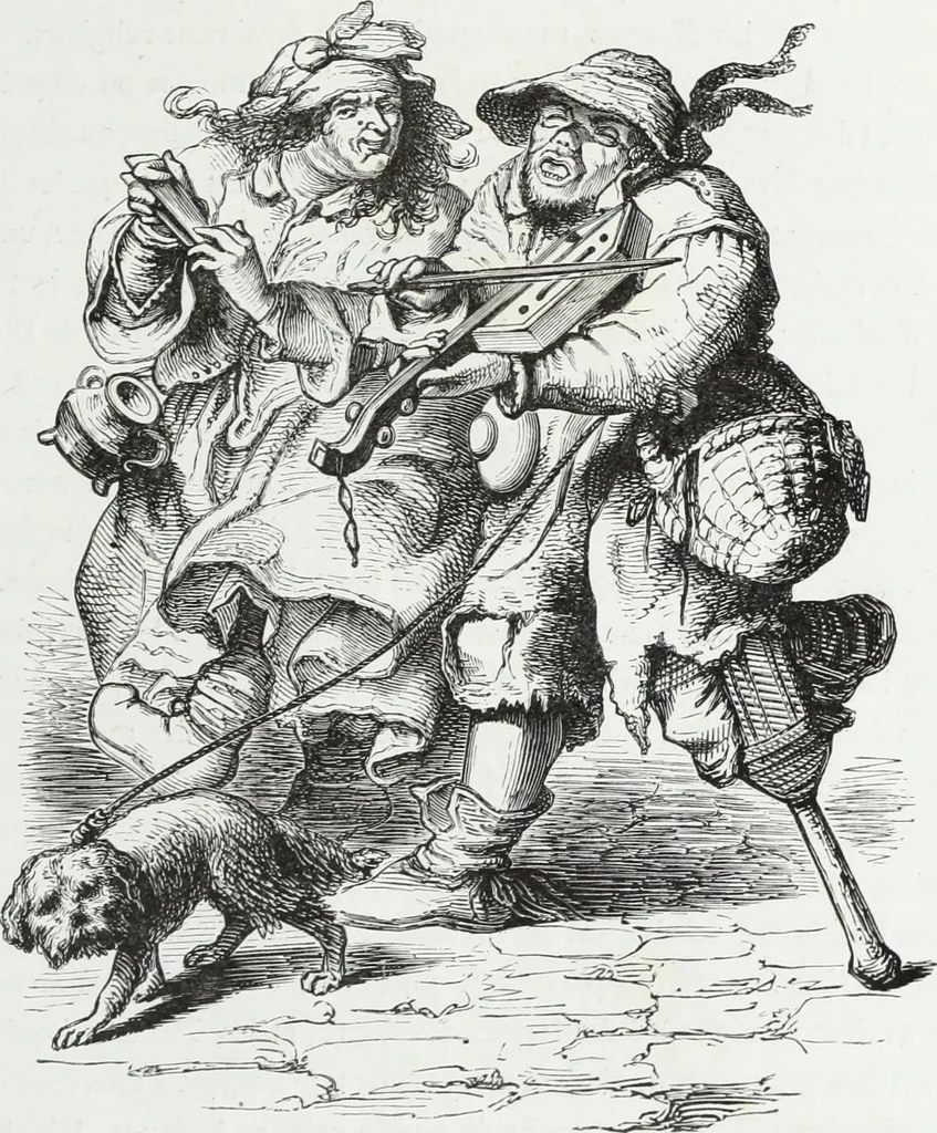 An illustration from Mœurs, usages et costumes au moyen âge : et à l'époque de la renaissance, 1874, leaf 550
